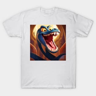 Cartoon Snake 3 T-Shirt